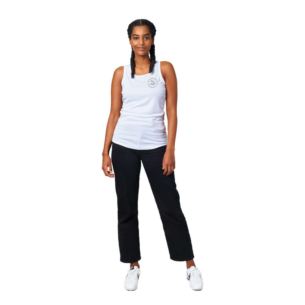 Horses Make Me Happy: Women's Racer Back Performance Tank Top