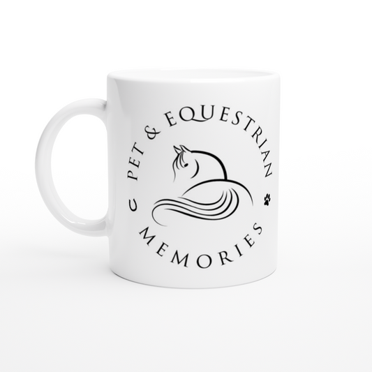 Pet and Equestrian Memories- White 11oz Ceramic Mug