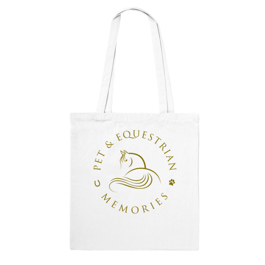 Golden Memories Single Side Print Tote Bag